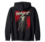 Friday the 13th Jason Drip Zip Hoodie