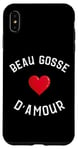 Coque pour iPhone XS Max Beau gosse d'amour Cadeau homme fête de l'amour