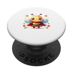 Honey Hero Apiculteur Super-héros Super Bee PopSockets PopGrip Adhésif