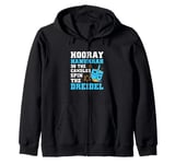 Happy Hanukkah Do The Candles Spin The Dreidel Zip Hoodie