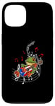 iPhone 13 Puerto Rico Flag Coqui Frog Play Guitar Puerto Rican Music Case