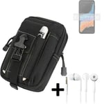 big Holster for Samsung Galaxy XCover6 Pro + earphones pouch sleeve belt bag cov