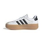 adidas Femme VL Court Bold Shoes Chaussures, FTWR White/Core Black/Wonder Beige, 42 2/3 EU