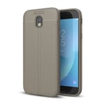 Samsung Galaxy J5 Pro/J5 2017      Leather Texture Case    Grey