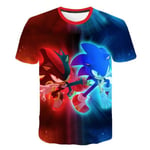 Slowmoose Barn Tecknad Sonic T-shirt 9tyjt-11086