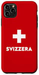 iPhone 11 Pro Max Switzerland Flag Suisse Swiss Schweiz White Red Case