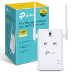 TP-Link WiFi Extender, WiFi Booster, WiFi Range Extender Repeater, Internet Booster with Passthrough Socket, Expand Wider WiFi Coverage, App Control Easy Plug-in, UK Plug (TL-WA860RE)