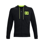 Men's Hoodie Under Armour UA Summit Knit Full-Zip Hooded Jacket in Black