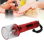 (Red)Nail Powder Mixer Blender Aluminum Electric Tobacco Grinder HOT