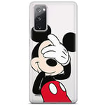 ERT GROUP Coque de téléphone Portable pour Samsung S20 FE / S20 FE 5G Original et sous Licence Officielle Disney Motif Mickey 003 Parfaitement adapté à la Forme du téléphone Portable, partiel imprimé