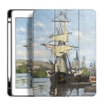 (iPad Air45 2020-2022Harbor) iPad Air 45th Pro 10,5 11 12,9 -kotelo, kolminkertainen pehmeä kynätelineellä, iPad 10 10,9 10,2 7/8/9th Gen Mini56 Tablet Cover -tietokoneen kannet ja kuoret