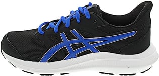 ASICS Kids Jolt 4 Junior Running Shoes Black/Blue 4