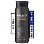 Chassis Premium Ice Max Talc-Free Body Powder for Men | All-New w/Max Cooling...