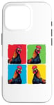 iPhone 16 Pro Colorful Cool Chicken Art, Crazy Chicken Rooster Family Case