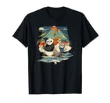 Kung Fu Panda 4 Po & Zhen Valley Of Peace Vintage Portrait T-Shirt