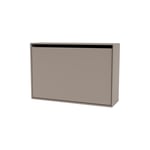 Hide Shoe Cabinet, 141 Truffle