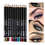 12st Eyeliner Lipliner ögonpenna läppenna smink multifärg