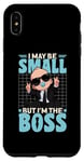 Coque pour iPhone XS Max Baby Boss « Je suis peut-être petit mais je suis le patron » Like A Boss Kids