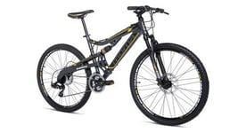 Moma bikes  velo vtt  eqx 27 5   5 0   aluminium  shimano 24v  freins a disque  double suspension