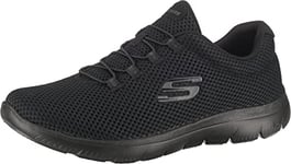 Skechers Femme SUMMITS Sneaker, Noir (Schwarz 01) 01, 36.5