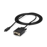 StarTech 6.6 ft. (2 m) USB-C to VGA Cable 1920 x 1200, USB C, VGA (D-Sub)