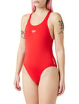 Speedo Femme Essential Endurance+ Bain Medalist Maillot de natation, Fed Red, XS EU