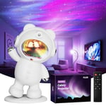 FULEN Projecteur Ciel Etoile, Veilleuse LED pour Chambre d'Enfant, Nuage Lumiere led Plafond, Projecteur de Galaxie Aurora pour Decoration, Cadeau de Noël pour Garçons, Filles et Couples,Blanc