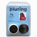 Pluring PLURING Original för disktrasa och handdukar Vit-Svart 2-pack