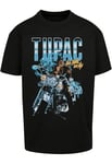 Mister Tee Tupac All Eyez on Me Anniversary Oversize Tee, T-Shirt Homme, Black,