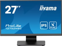 Iiyama Prolite T2752msc-B1ag Computer Monitor 68.6 Cm (27&Quot ) 1920 X 1080 Pixels Full Hd Led Touchscreen Black