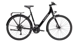 Velo de ville trek verve 1 equipped lowstep shimano tourney acera 2x8v 700mm noir 2025