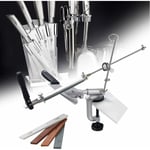 Affûteur Affuteur Couteau Professionnel Avec 4 Meules, Affûteur De Couteaux À Angle Fixe Rotation Pro Rx-008, Ensemble D'outils D'affûtage De Cuisine