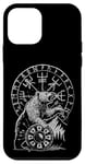 Coque pour iPhone 12 mini Berserker Odin Odin Boussole nordique Viking