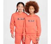 Club Fleece Erling Haaland JR huvtröja Barn LT WILD MANGO/ORANGE PULSE XL