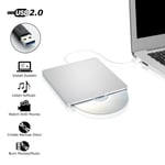 Usb External Slot In Dvd Cd Drive Burner Reader Writer For Laptop Macbook Imac