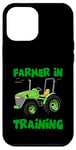 Coque pour iPhone 12 Pro Max Tracteur amusant pour enfants - Amateur de tracteur d'entraînement