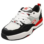 DC Shoes Ascend Mens Skate Trainers in Black White Grey - 11 UK