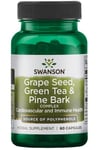 Swanson - Grape Seed, Green Tea & Pine Bark Complex - 60 caps