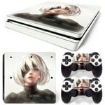 Kit De Autocollants Skin Decal Pour Console De Jeu Mince Ps4 Uncharted 4,T1tn-Ps4slim-6982