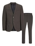 JACK & JONES Men's Jprcosta Suit, Mulch/fit: Super Slim fit, 19