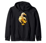 banana duck Zip Hoodie