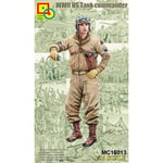 Classy Hobby - Wwii Us Tank Commandermaquette Figurine Wwii Us Tank Commander |Classy Hobby|16013| 1:16 Figurine Miniature