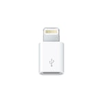 ADAPTATEUR APPLE IPHONE 5 5S 6 6S PLUS 7 8 VERS MICRO USB ORIGINE MD820ZM