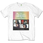 The Beatles Unisex T-Shirt: Album Faces Gradient (Small)