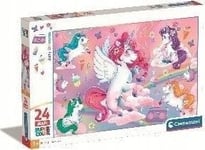 Clementoni Cle Puzzle 24 Maxi Noli Jolly Unicorn 28525