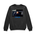 Dumb and Dumber Lloyd Christmas Sweatshirt - Black - L - Noir