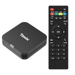 TUREWELL Boîtier TV Android 10.0, 2GB RAM 16GB ROM, Allwinner H313 Quad-Core Arm Cortex A53 4k Boîtier TV, Boîtier Super Mini TV avec Connexion Wi-FI