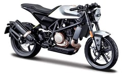 Maisto- Moto 1:18 Husqvarna Vitpilen 701 2018, M34007-18854, Noir