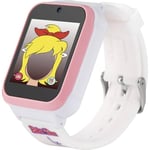 Montre connectée pour enfants avec filtres pour appareil photo, y compris les personnages Bibi et Tina, calculatrice, réveil, des jeux, enregistreur et comptage des pas - Affichage de haute qualité