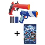 NERF Pack Blaster Fortnite Dual + 50 Fléchettes officielles